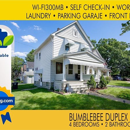 The Amber Retreat - Brooklyn Centre Comfort - Charming Space For Families, Couples & Business Travelers Near Downtown - With 300Mb Wifi, Parking & Self Check-In Cleveland Bagian luar foto